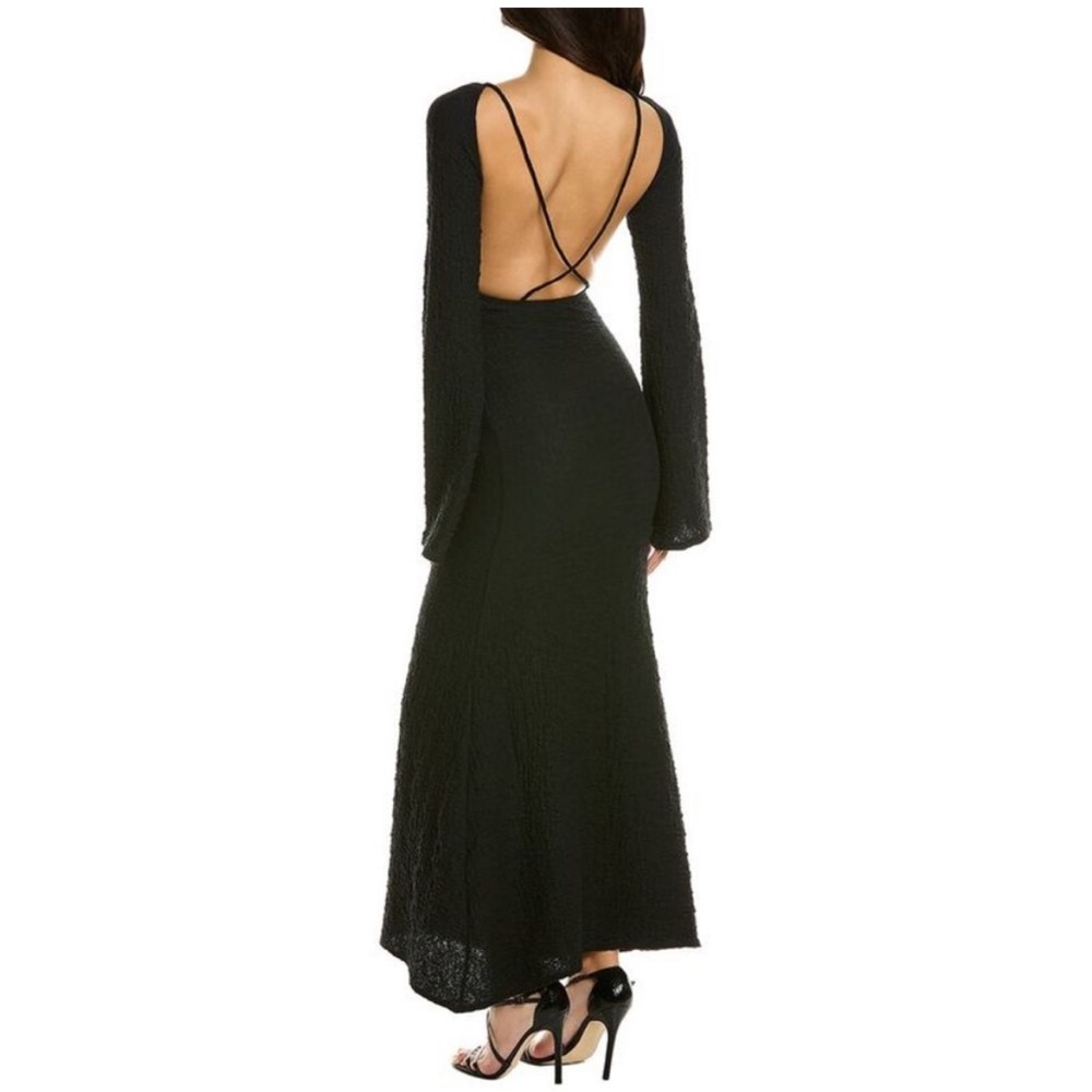 Ronny Kobo Black Maxi Dress